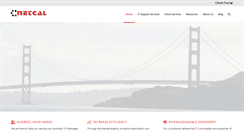 Desktop Screenshot of netcal.com